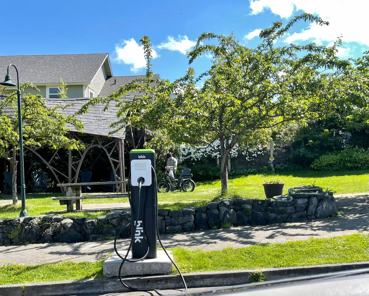 Electric Charger (right in the downtown Langley)